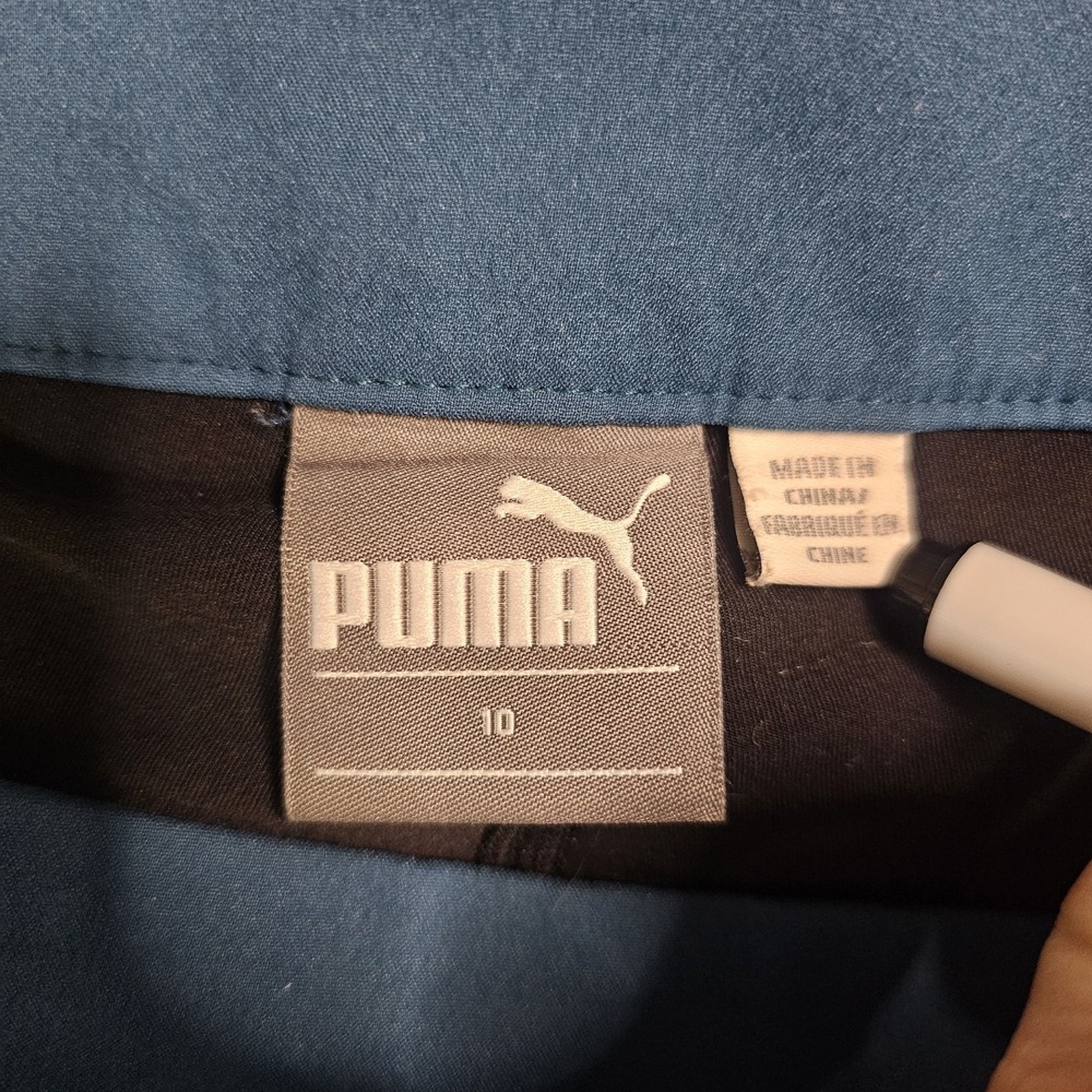 Puma Golf Size Large Womens Sporty Collared Activewear Outfit Polo Top Skort Set - Picture 11 of 16